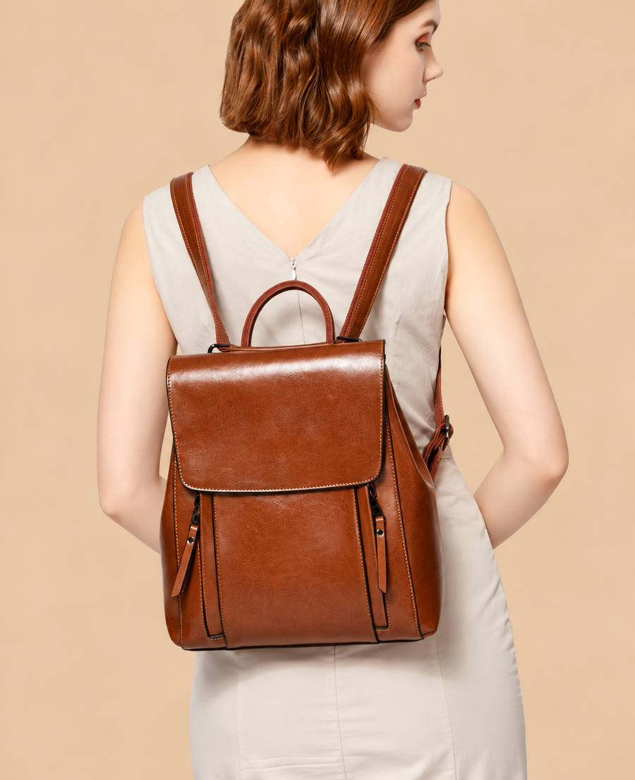 ARIA PREMIUM LEATHER BACKPACK