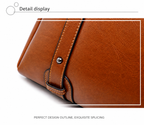 CELIA PREMIUM COWHIDE LEATHER BOSTON BAG