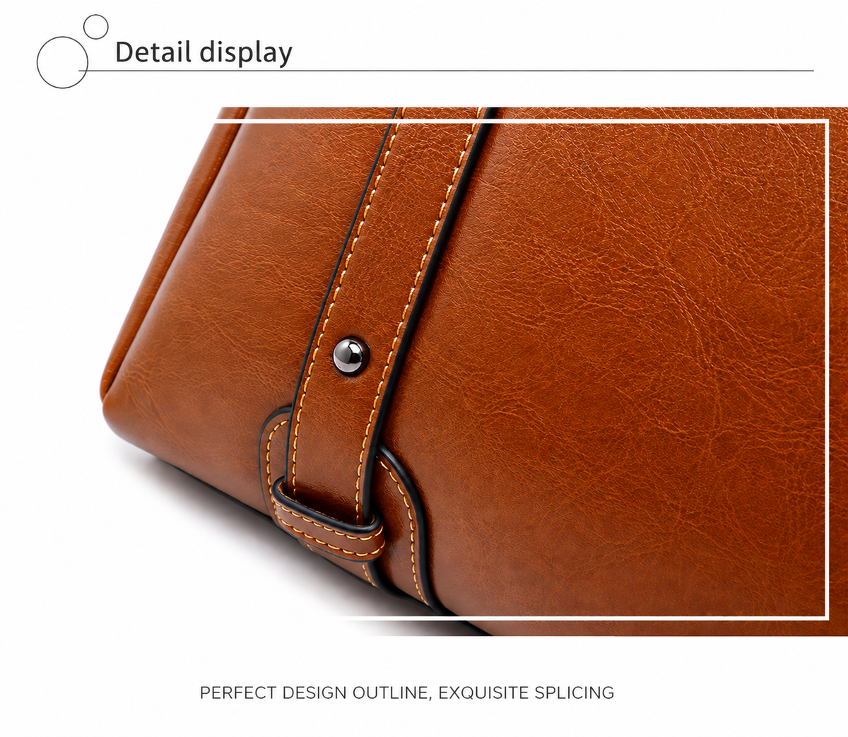 CELIA PREMIUM COWHIDE LEATHER BOSTON BAG
