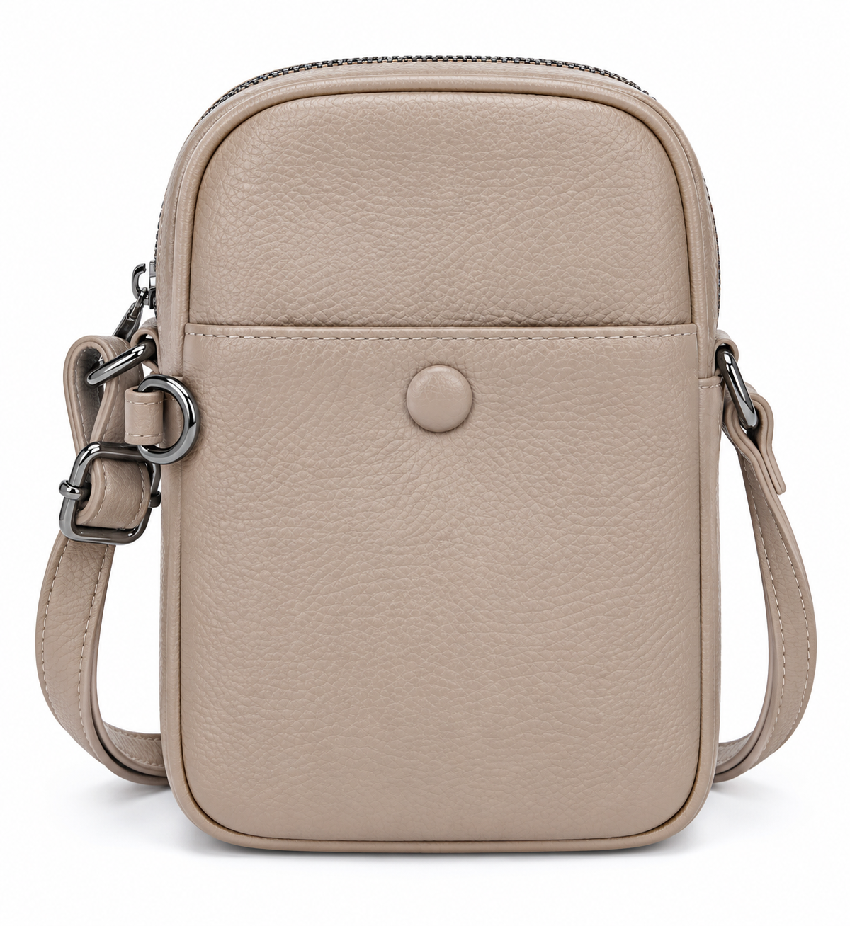 LUNA LEATHER VERTICAL CROSSBODY BAG