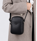 LUNA LEATHER VERTICAL CROSSBODY BAG