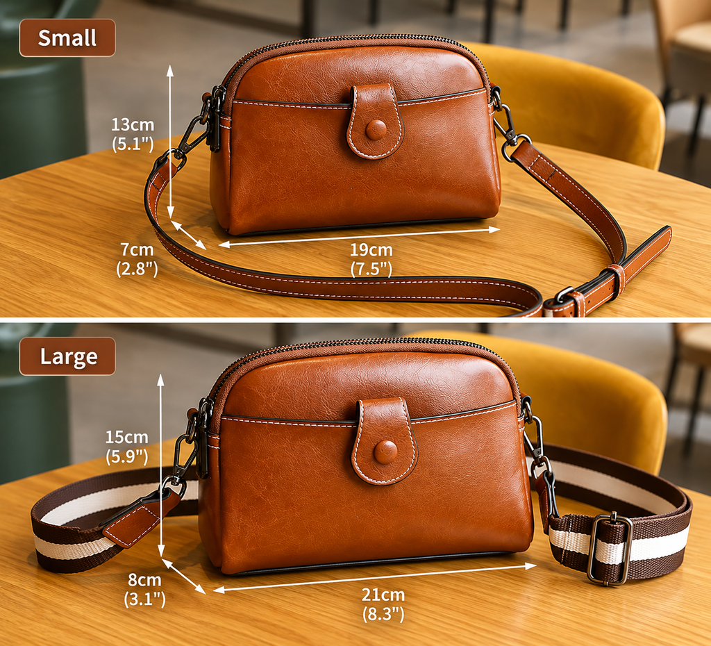 MILA LEATHER MINI SHOULDER BAG