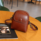 MIRA LEATHER MINI CROSSBODY BAG