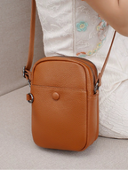 LUNA LEATHER VERTICAL CROSSBODY BAG