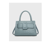 SAVANNAH GENUINE COWHIDE LEATHER TOTE BAG