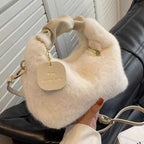 ELISE PLUSH SHOULDER BAG