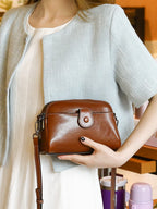 MILA LEATHER MINI SHOULDER BAG