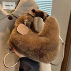ELISE PLUSH SHOULDER BAG