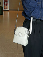 MIRA LEATHER MINI CROSSBODY BAG