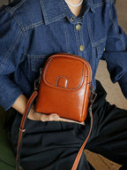 MIRA LEATHER MINI CROSSBODY BAG