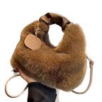 ELISE PLUSH SHOULDER BAG