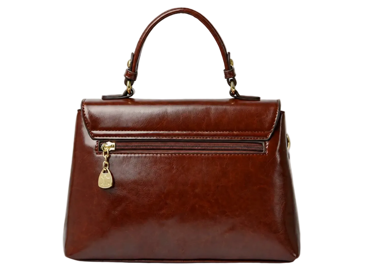 VIVIENNE CLASSIC LEATHER HANDBAG